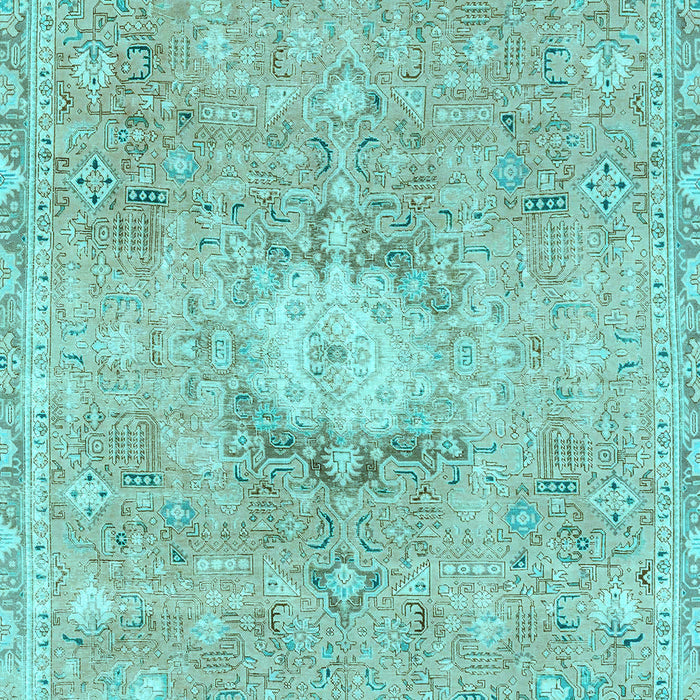 Machine Washable Abstract Light Blue Modern Rug, wshabs2119lblu