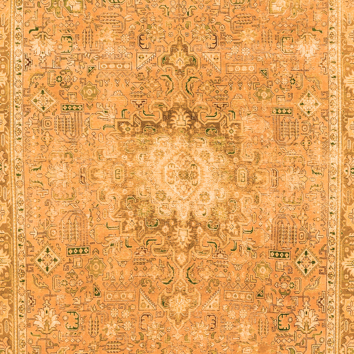 Abstract Orange Modern Rug, abs2119org