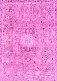 Abstract Pink Modern Rug, abs2119pnk