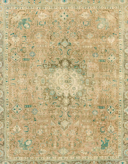 Abstract Yellow Modern Rug, abs2119
