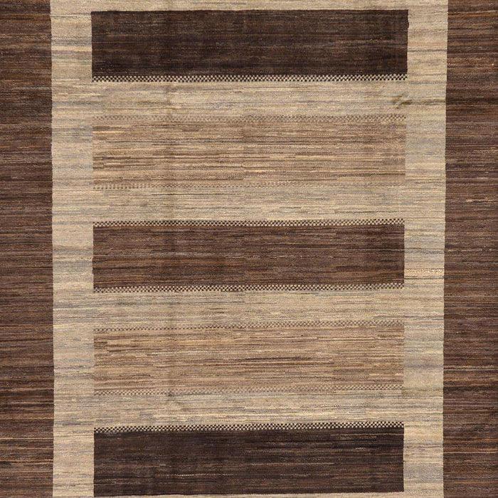 Machine Washable Abstract Light Copper Gold Rug, wshabs211