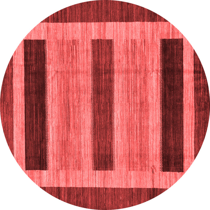 Abstract Red Modern Rug, abs211red