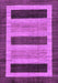 Machine Washable Abstract Purple Modern Area Rugs, wshabs211pur