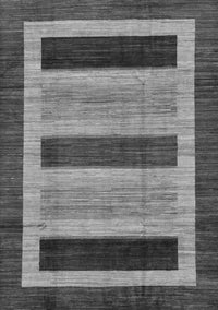 Abstract Gray Modern Rug, abs211gry