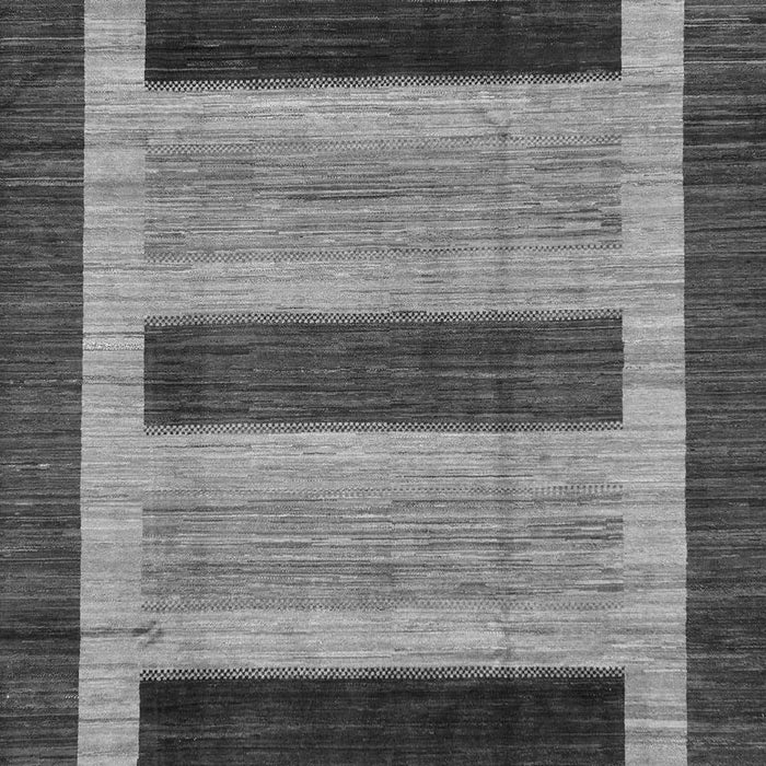 Machine Washable Abstract Gray Modern Rug, wshabs211gry