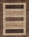 Abstract Light Copper Gold Modern Rug, abs211