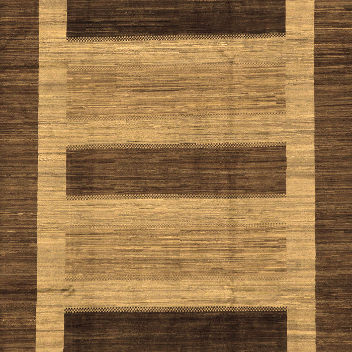 Machine Washable Abstract Brown Modern Rug, wshabs211brn