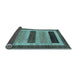 Sideview of Abstract Light Blue Modern Rug, abs211lblu