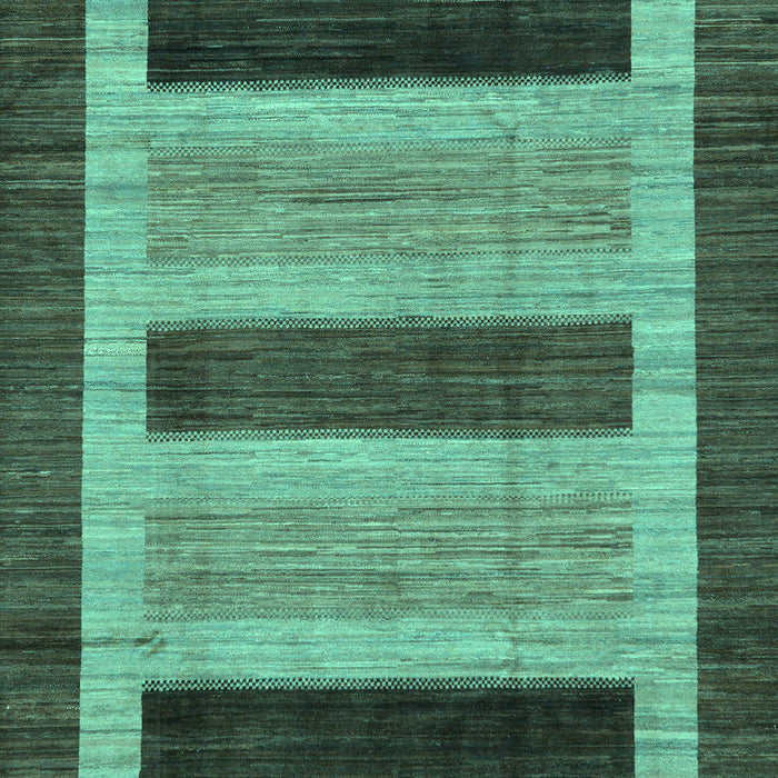 Abstract Turquoise Modern Rug, abs211turq