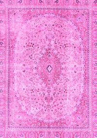 Abstract Pink Modern Rug, abs2120pnk