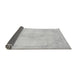 Sideview of Abstract Gray Modern Rug, abs2121gry