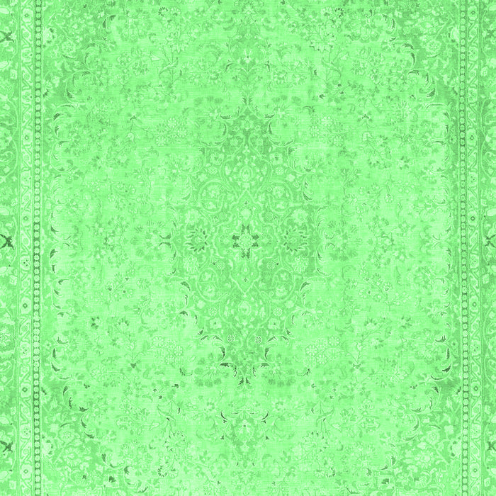 Abstract Emerald Green Modern Rug, abs2121emgrn
