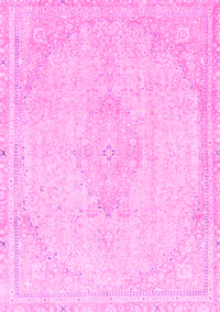 Abstract Pink Modern Rug, abs2121pnk