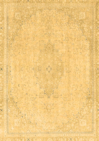 Abstract Brown Modern Rug, abs2121brn