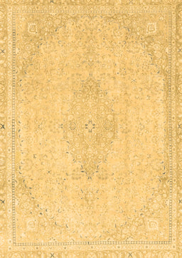 Abstract Brown Modern Rug, abs2121brn