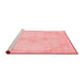 Modern Red Washable Rugs