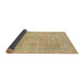 Sideview of Abstract Bronze Brown Modern Rug, abs2122