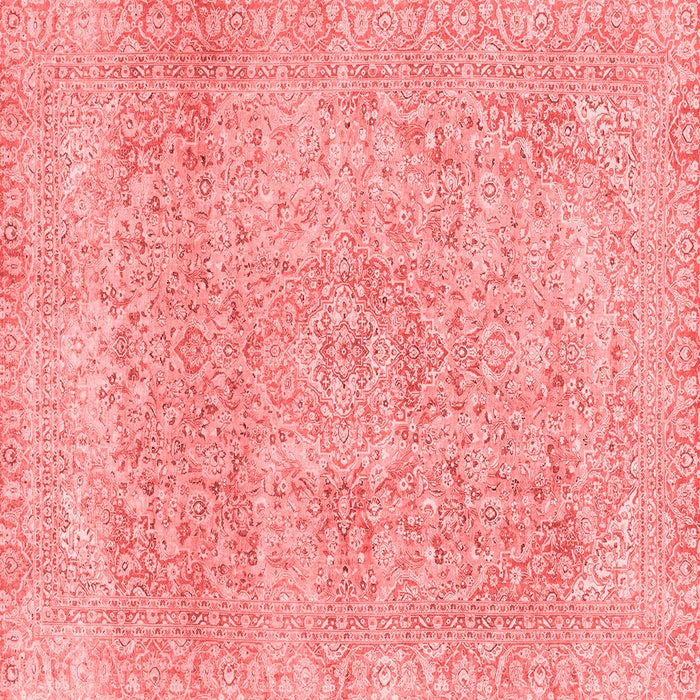 Machine Washable Abstract Red Modern Rug, wshabs2122red