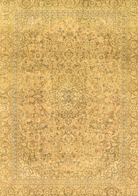 Abstract Brown Modern Rug, abs2122brn