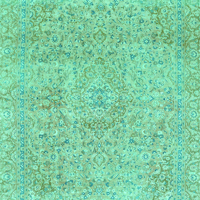 Abstract Turquoise Modern Rug, abs2122turq