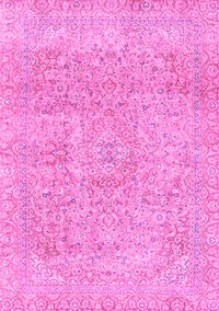 Abstract Pink Modern Rug, abs2122pnk