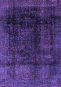 Abstract Purple Modern Rug, abs2123pur