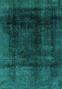 Abstract Turquoise Modern Rug, abs2123turq