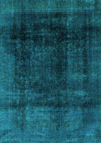 Abstract Light Blue Modern Rug, abs2123lblu