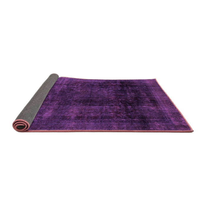 Sideview of Abstract Pink Modern Rug, abs2123pnk