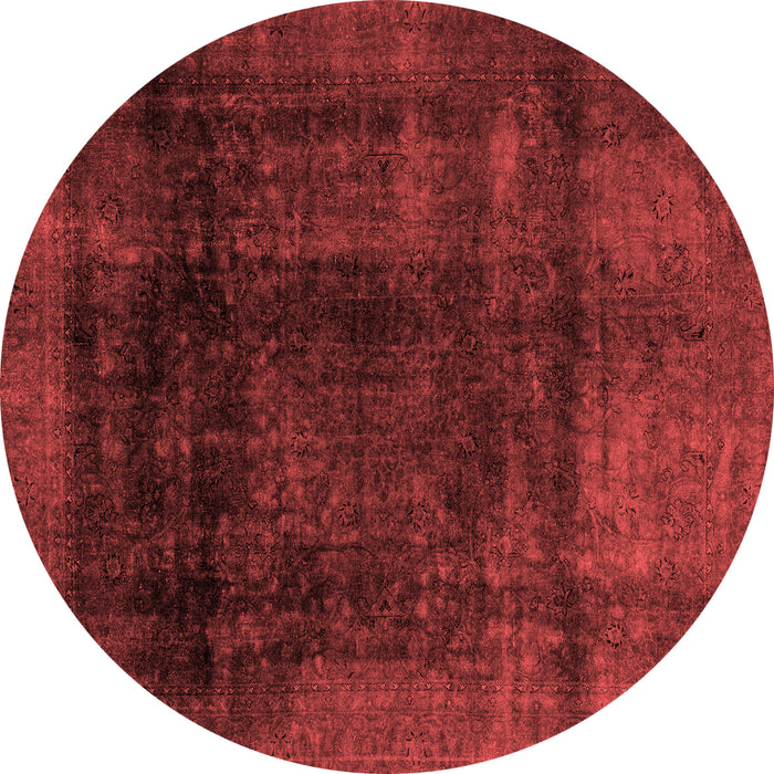 Machine Washable Abstract Red Modern Rug, wshabs2123red