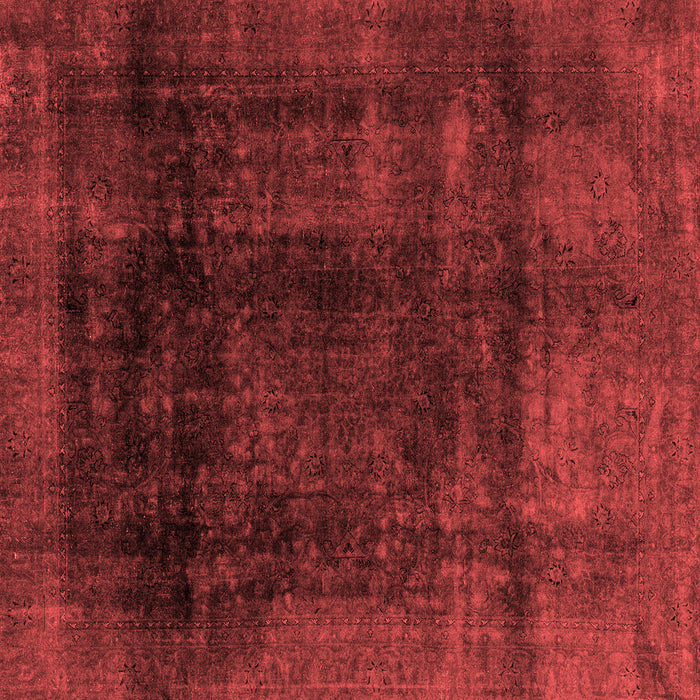 Machine Washable Abstract Red Modern Rug, wshabs2123red