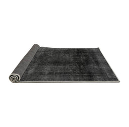 Sideview of Abstract Gray Modern Rug, abs2123gry