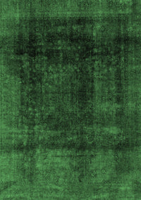 Abstract Emerald Green Modern Rug, abs2123emgrn