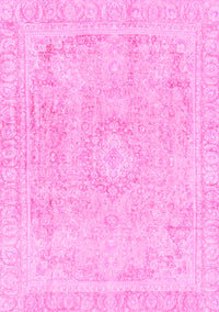 Abstract Pink Modern Rug, abs2124pnk