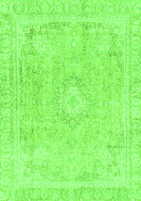 Abstract Green Modern Rug, abs2124grn