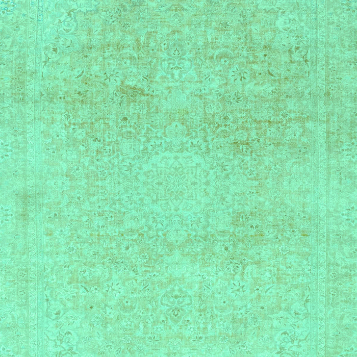 Abstract Turquoise Modern Rug, abs2125turq