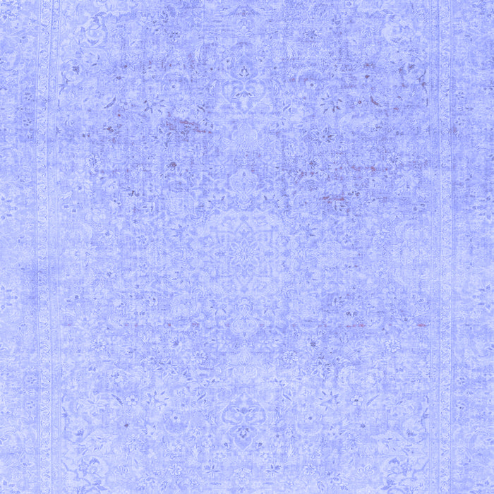 Machine Washable Abstract Blue Modern Rug, wshabs2125blu