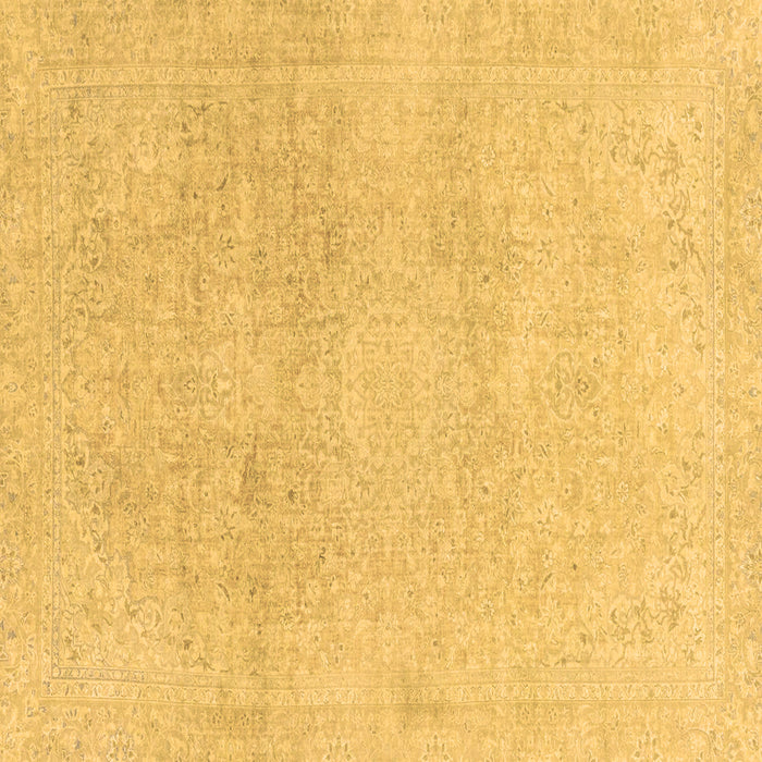 Square Machine Washable Abstract Brown Modern Rug, wshabs2125brn