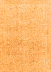 Abstract Orange Modern Rug, abs2125org