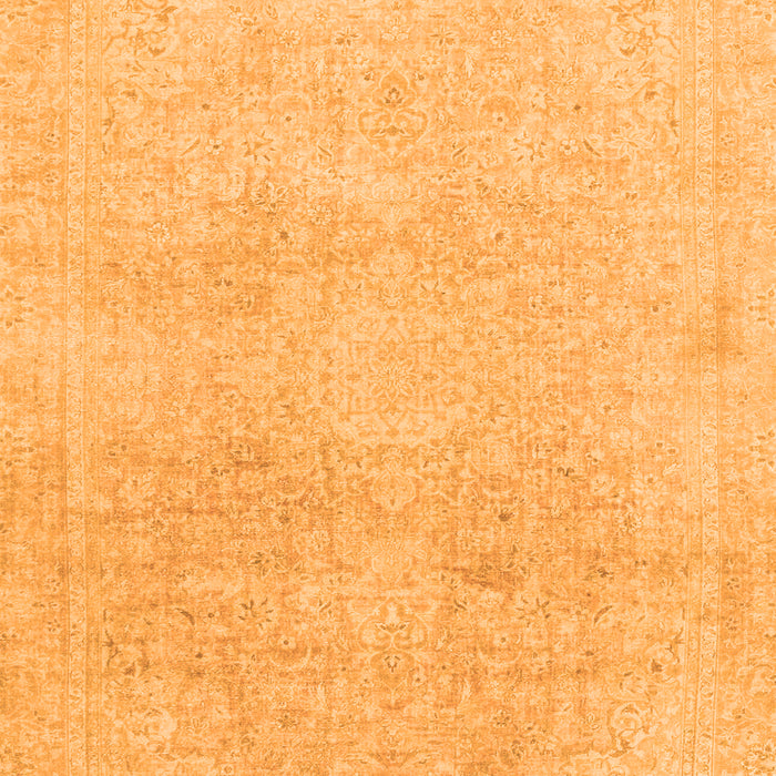 Abstract Orange Modern Rug, abs2125org