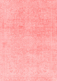 Abstract Red Modern Rug, abs2125red