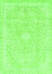 Abstract Green Modern Rug, abs2126grn