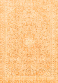 Abstract Orange Modern Rug, abs2126org