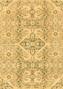 Abstract Brown Modern Rug, abs2127brn