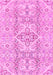 Abstract Pink Modern Rug, abs2127pnk