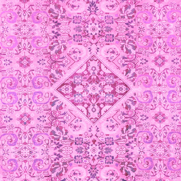 Abstract Pink Modern Rug, abs2127pnk