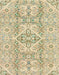 Abstract Copper Green Modern Rug, abs2127