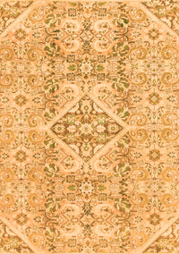 Abstract Orange Modern Rug, abs2127org