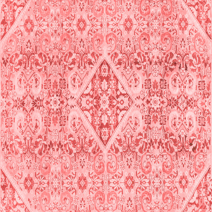 Abstract Red Modern Rug, abs2127red