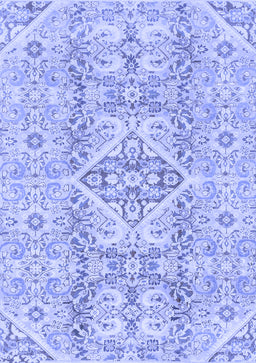 Abstract Blue Modern Rug, abs2127blu